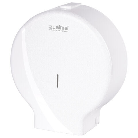Диспенсер для туалетной бумаги LAIMA PROFESSIONAL ORIGINAL Система T1 БОЛЬШОЙ белый ABS-пластик 605768