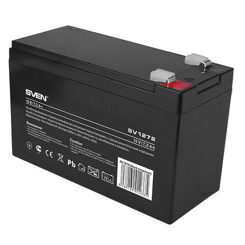 Аккумуляторная батарея для ИБП любых торговых марок 12 В 72 Ач 151х65х98 мм SVEN SV-012335