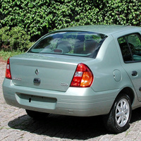 Бампер задний в цвет кузова Renault Clio 2 (2001-2005) седан КУЗОВИК