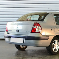 Бампер задний в цвет кузова Renault Symbol 1 (2001-2008) КУЗОВИК