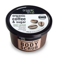 Organic Shop - Скраб для тела "Бразильский кофе", 250 мл Organic shop
