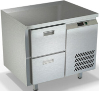 Морозильный стол боковой агрегат, столешница полипропилен, борт СПБ/М-623/02-906 (900x600x850 мм) Техно ТТ