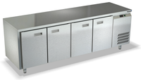 Морозильный стол боковой агрегат, столешница полипропилен, без борта СПБ/М-521/40-2206 (2280x600x850 мм) Техно ТТ
