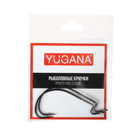 Крючки офсетные yugana wide range worm, № 5/0, 2 шт. YUGANA