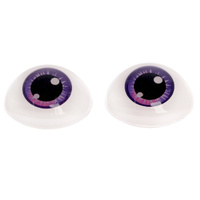Глаза, набор 10 шт., размер 1 шт: 11,6×15,5 мм, цвет фиолетовый Школа талантов