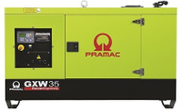 Дизельный генератор Pramac GXW 35 W в кожухе