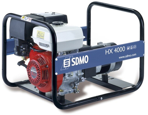 Бензиновый генератор SDMO HX 4000-C (-S)