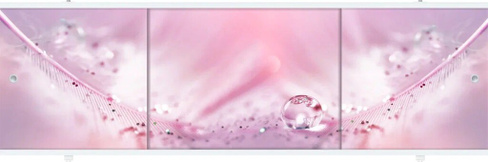 Экран под ванну "Премиум А" 168 см (розовый)