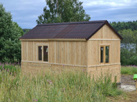 Садовый домик деревянный 6х4 м