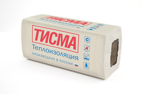 Теплоизоляция Тисма плита 1300х600х50 мм 16 шт