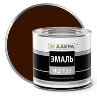 Эмаль ЛАКРА НЦ-132 коричневая 1,7кг, арт.8307551