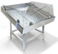 Стол кухонный рыба на льду без агрегата СП-601/2012 (2000x1500x1030 мм) Техно ТТ