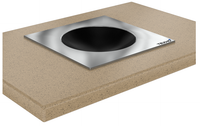 Индукционная плита встраиваемая одноконфорочная ВОК ИПВ-110212 (420x420x250