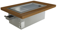 Индукционная плита встраиваемый гриль плоский ИПГ-140267 (400x700x305 мм) Техно ТТ