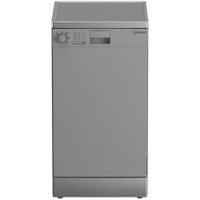Посудомоечная машина Indesit DFS 1A59 S, полноразмерная, напольная, 44.8см, загрузка 10 комплектов, серая [869894100020]