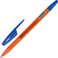 Ручка шариковая неавтоматическая Erich Krause R-301 Orange Stick синяя (толщина линии 0.35 мм)