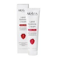 Aravia Professional - Липо-крем для рук и ногтей восстанавливающий Lipid Restore Cream с маслом ши и д-пантенолом, 100 м