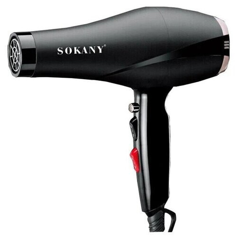 Фен для быстрой сушки волос Super Люкс Hair Dryer с ионизацией, Качественная безопасная сушка любого типа волос. SOKANY