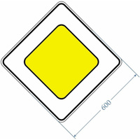 Дорожный знак PALITRA TECHNOLOGY 2.1 "Главная дорога"