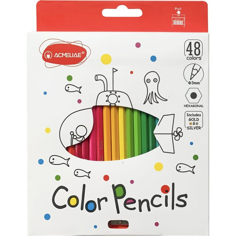 Набор цветных карандашей ACMELIAE 9403-48