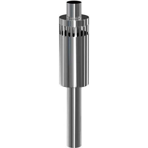 Стартовая труба VVD Д150/220, сталь AISI 439/430; 1.0мм/0.5мм, 1 м