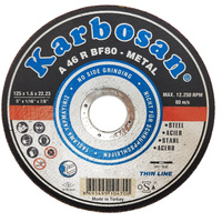 Отрезной диск по металлу Karbosan 10470