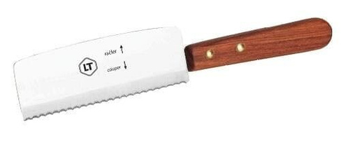 Нож для сыра 125/240мм деревянная ручка Tellier | CAR01