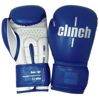C137 Перчатки боксерские Clinch Fight 2.0 сине-белые - Clinch - Синий - 8 oz