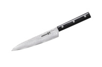 Нож Samura универсальный 15 см, дамаск 67 слоев, микарта