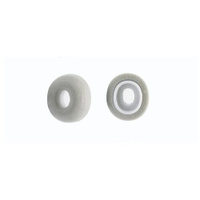 Пенные амбушюры для беспроводных наушников Apple AirPods Pro (Размер: S, Серый)