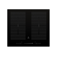Варочная панель индукционная Lex EVI 640 F 4 конфорки черная