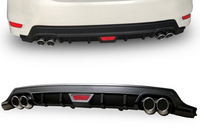 Диффузор заднего бампера Race B2 Omsa (пластик) Chevrolet Cruze 2008-2016