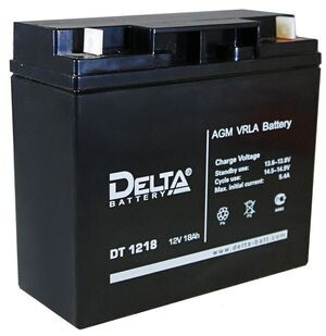 Аккумуляторная батарея delta DT 1218