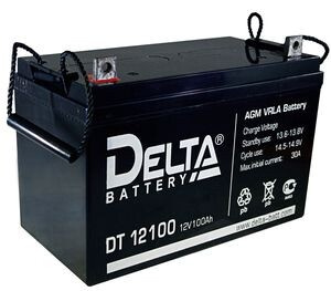 Аккумуляторная батарея delta DT 12100