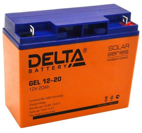 Аккумулятор Delta GEL 12-20