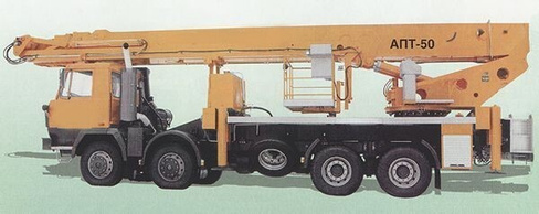 Автоподъемник АПТ-50 Tatra-815-260 R81