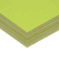 Бумага а4, 100 листов, 80 г/м, самоклеящаяся, флуоресцентная, желтая Calligrata