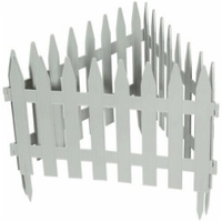 Забор декоративный "Рейка", 28 х 300 см, белый, Palisad 65004 PALISAD