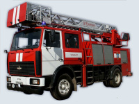 Автомобиль пожарно-спасательный с лестницей АПС (Л) -1,25-0,8 МАЗ-5337