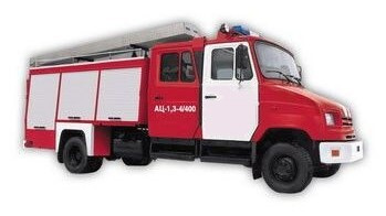 Автоцистерна пожарная АЦ-1,3-4/400 ЗИЛ-5301