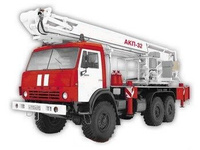 Автоподъемник коленчатый пожарный АКП-32 КамАЗ-43118