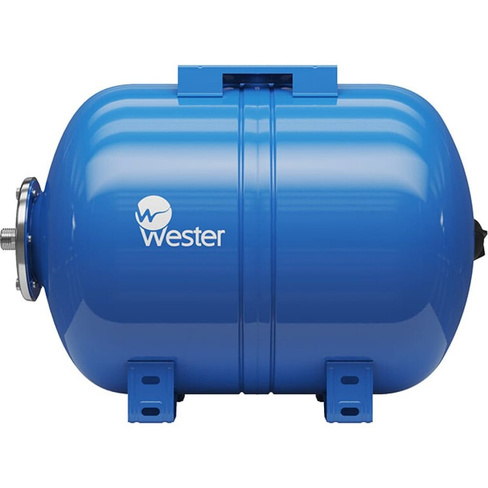 Горизонтальный мембарнный бак для водоснабжения Wester WAO 50