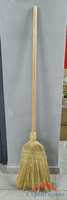 Веник сорго 3x - лучевой узбекский классический 8 колец длина 86 см