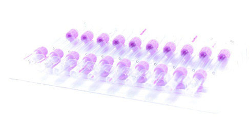 Микропробирки с капилляром с ЭДТА К3, 0,2 мл, 10х45 мм, пластик, для взятия капиллярной крови, для гематологических иссл