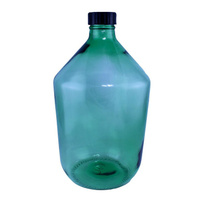 Стеклянная бутыль СССР, 10 л Зеленая
