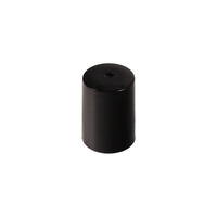 Крышка для парфюмерного флакона, полимерная, чёрная, диаметр 16 мм, 1 шт.
