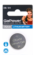 Элемент питания CR 2450 GoPower BL-1