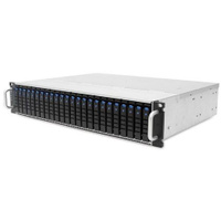 Корпус для сервера монтируемый в стойку AIC XJ1-20246-01, 2U, 2 x 550 Вт, серебристый