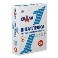 Шпатлевка гипсовая "Скала" 20 кг