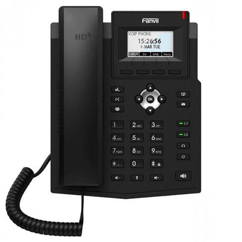 Телефон IP Fanvil X3SG Lite, черный